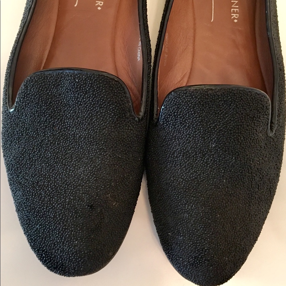 Sparkle texture Donald J Pliner slipper loafers
